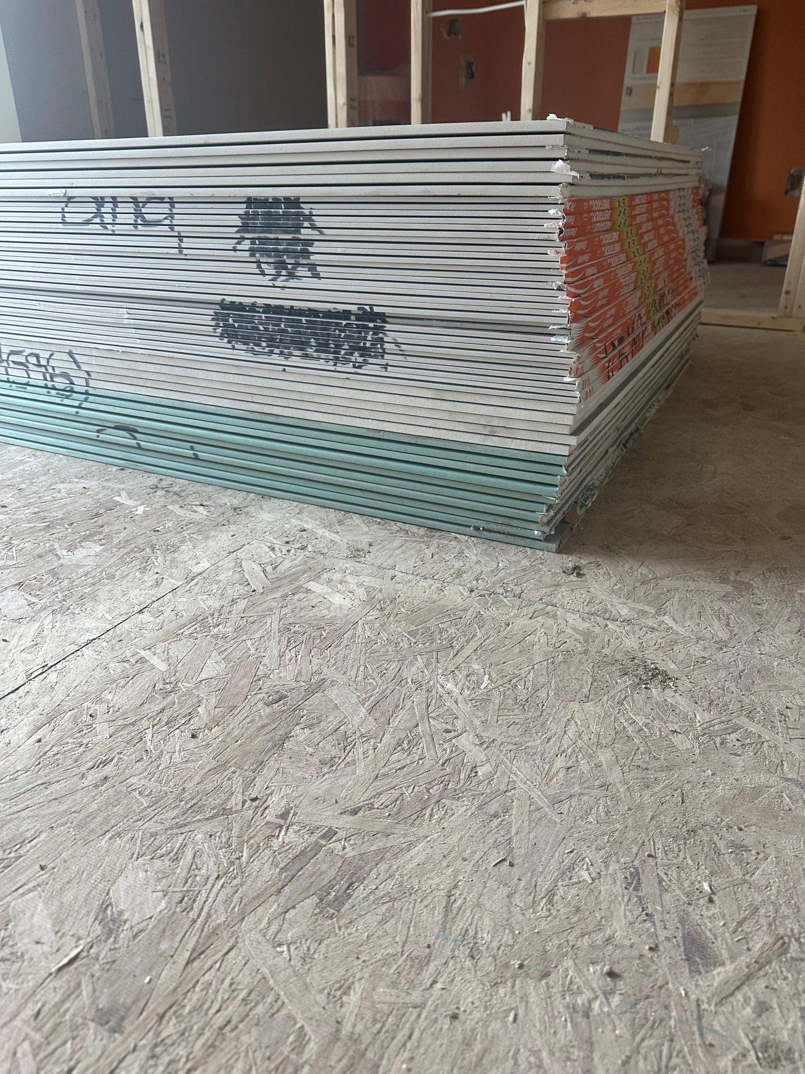 Drywall thickness guide